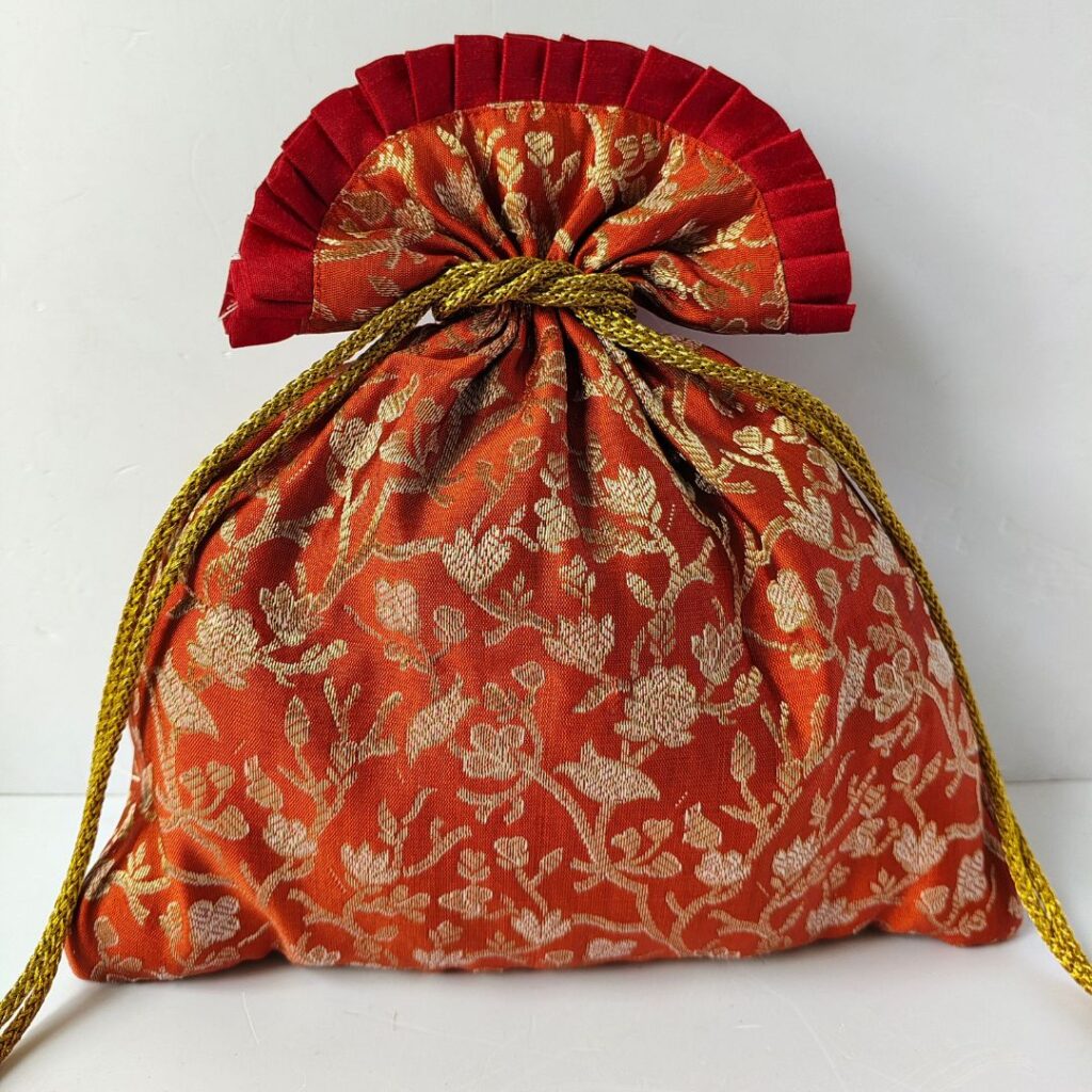 orange brocade