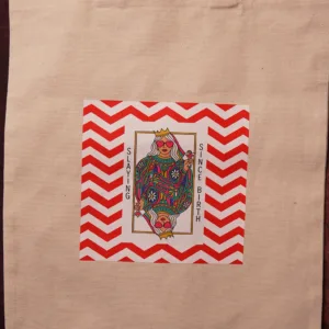 Slaying Tote Bag – Handmade Indian Cotton Eco Carry Bag