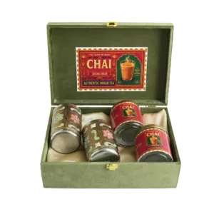 chai hamper indian tea gift set minakari glass masala chai malabar chai kottanz 01