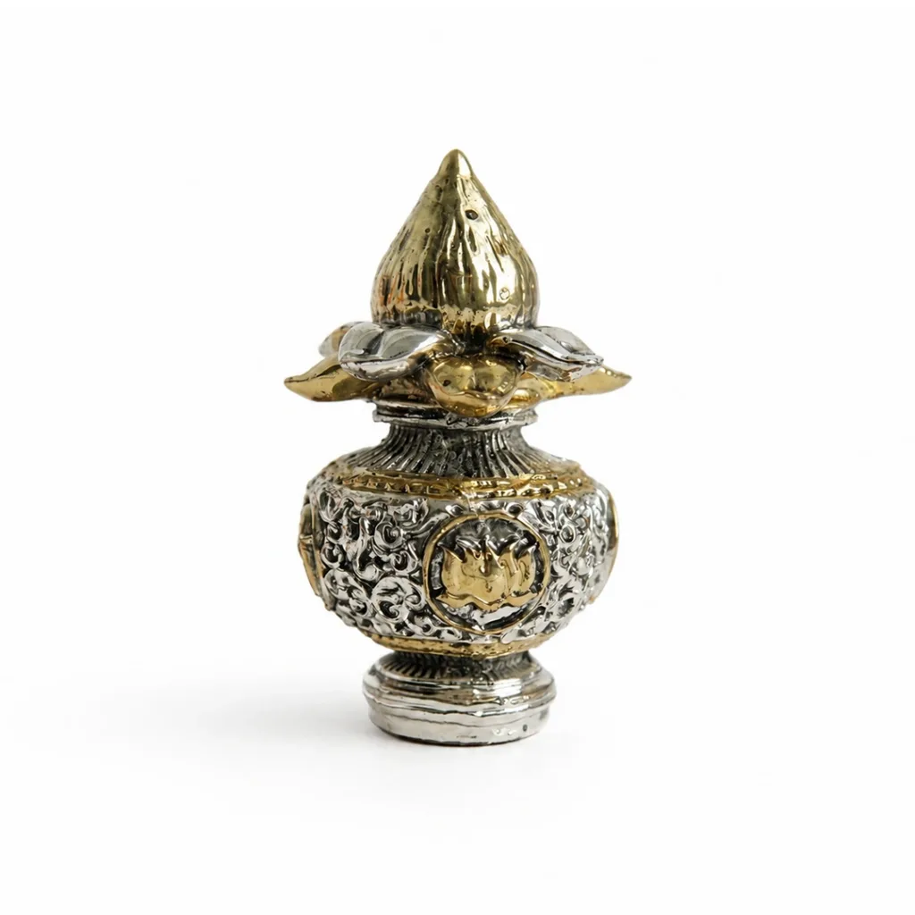 mangal kalash german silver auspicious traditional indian return gift 01