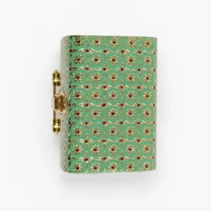 green minakari trunk box traditional indian wedding return gift 03