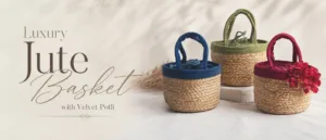 luxury jute basket