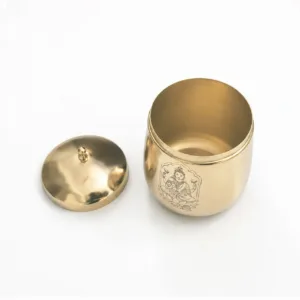 Lakshmi Metal Jar 03