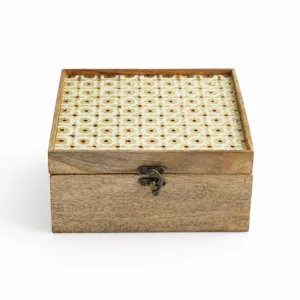 white meenakari wooden box mango wood thamboolam hamper indian return gift 03