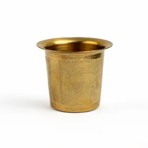 Shankha Chakra Namam Brass Tumbler 03