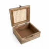 Mango Wood and Cane Thamboolam Box 01