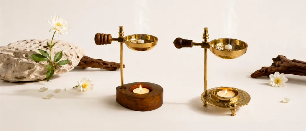 kottanz wooden and brass diffuser