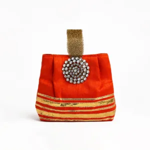 orange-raw-silk-festive-wristlet-01