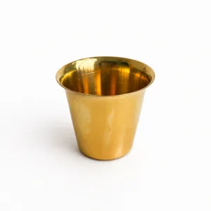 south indian coffee brocade box hamper two brass davara set premium gift orange brocade 03