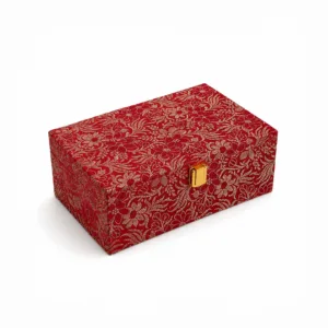 ganesha brocade hamper silver ganesha souvenir laddu candles premium ganesh chaturthi diwali gift 03